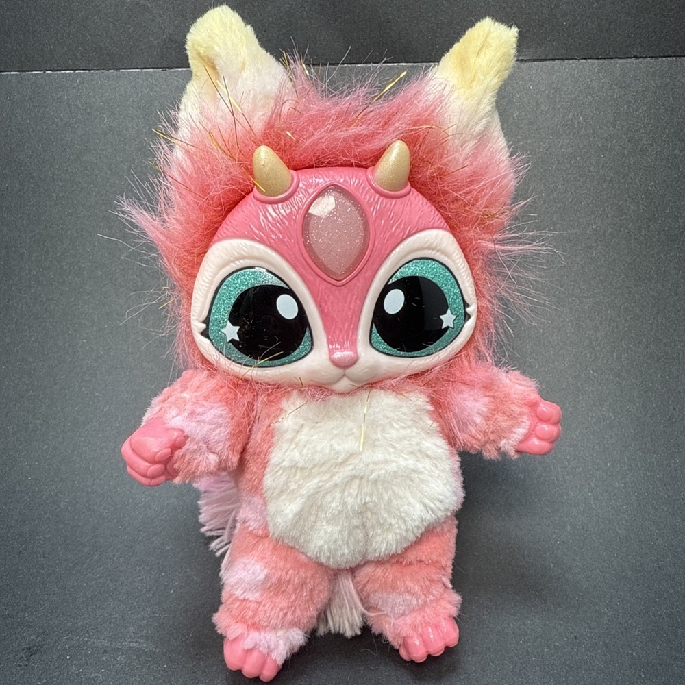 Magic Mixies Magical Misting Pink 7" Interactive‎ Plush Pet Tested Works